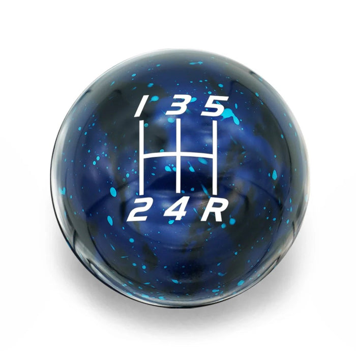 Billetworkz 5 Speed Shift Knob WRX - Cosmic Space Velocity Engraving - BW-KNB-WRX5-VEL5-BC-SP - Subimods.com