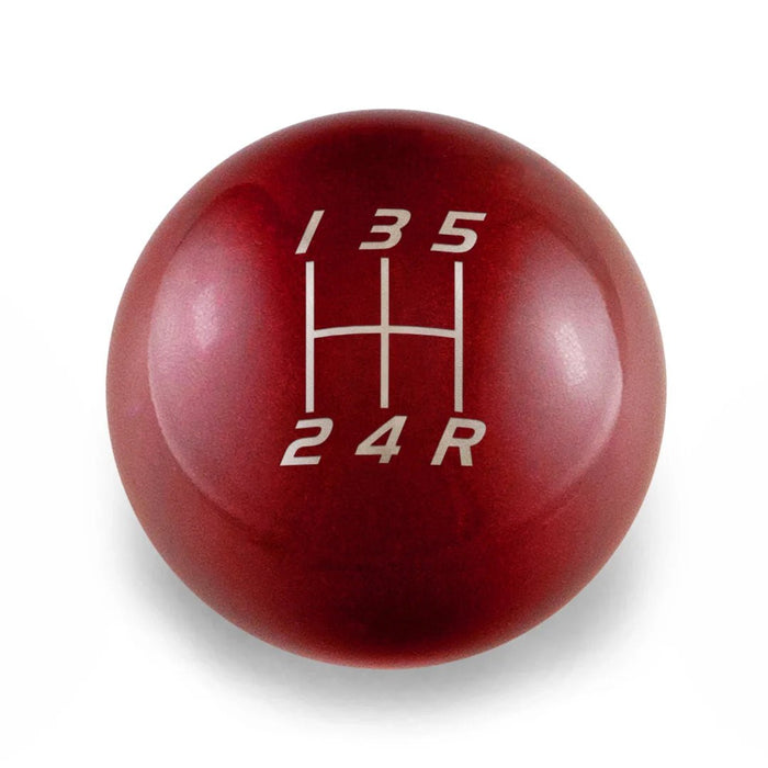 Billetworkz 5 Speed Velocity Weighted Stainless Steel Shift Knob - Blue Fits Most Subaru Models - BW-KNB-WRX5-VEL5-CRED-SP - Subimods.com