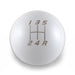 Billetworkz 5 Speed Velocity Weighted Stainless Steel Shift Knob - Blue Fits Most Subaru Models - BW-KNB-WRX5-VEL5-GWHT-AP - Subimods.com