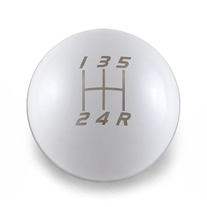 Billetworkz 5 Speed Velocity Weighted Stainless Steel Shift Knob - Blue Fits Most Subaru Models - BW-KNB-WRX5-VEL5-GWHT-SP - Subimods.com