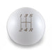 Billetworkz 5 Speed Velocity Weighted Stainless Steel Shift Knob - Blue Fits Most Subaru Models - BW-KNB-WRX5-VEL5-GWHT-SP - Subimods.com