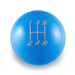Billetworkz 5 Speed Velocity Weighted Stainless Steel Shift Knob - Blue Fits Most Subaru Models - BW-KNB-WRX5-VEL5-HYBL-SP - Subimods.com