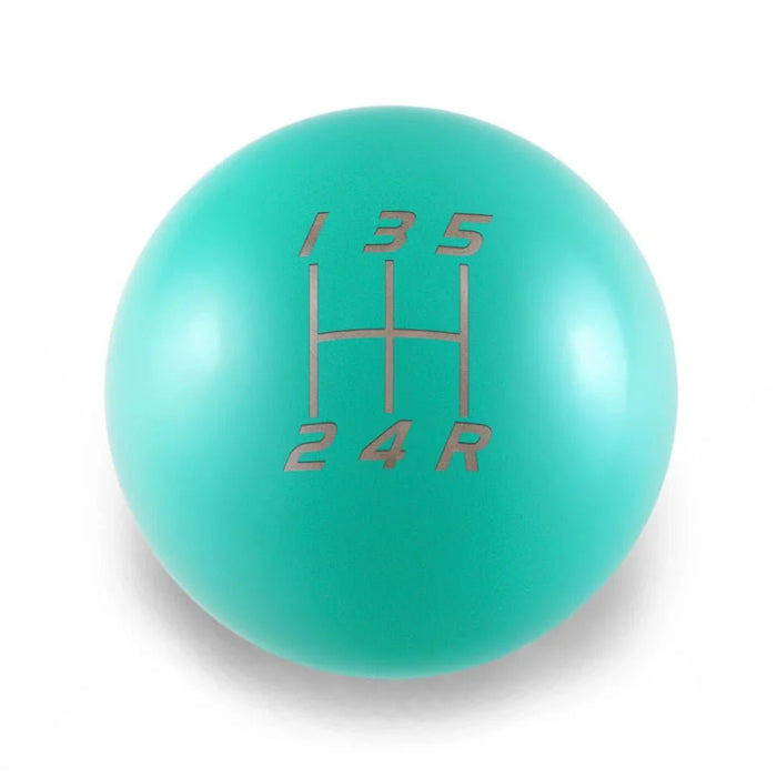 Billetworkz 5 Speed Velocity Weighted Stainless Steel Shift Knob - Blue Fits Most Subaru Models - BW-KNB-WRX5-VEL5-HYTL-AP - Subimods.com