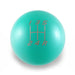 Billetworkz 5 Speed Velocity Weighted Stainless Steel Shift Knob - Blue Fits Most Subaru Models - BW-KNB-WRX5-VEL5-HYTL-AP - Subimods.com