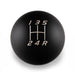 Billetworkz 5 Speed Velocity Weighted Stainless Steel Shift Knob - Blue Fits Most Subaru Models - BW-KNB-WRX5-VEL5-MBLK-SP - Subimods.com