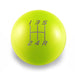 Billetworkz 5 Speed Velocity Weighted Stainless Steel Shift Knob - Blue Fits Most Subaru Models - BW-KNB-WRX5-VEL5-NYEL-AP - Subimods.com