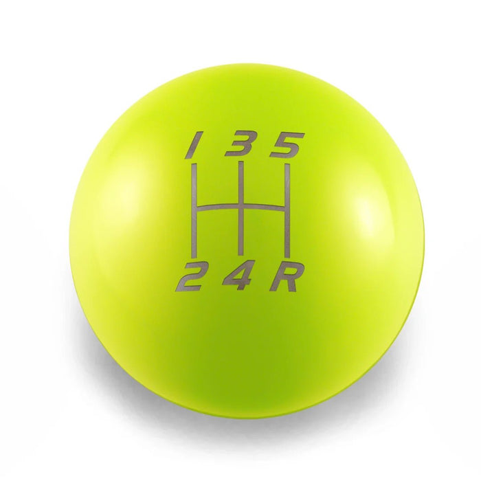 Billetworkz 5 Speed Velocity Weighted Stainless Steel Shift Knob - Blue Fits Most Subaru Models - BW-KNB-WRX5-VEL5-NYEL-SP - Subimods.com