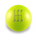 Billetworkz 5 Speed Velocity Weighted Stainless Steel Shift Knob - Blue Fits Most Subaru Models - BW-KNB-WRX5-VEL5-NYEL-SP - Subimods.com