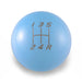 Billetworkz 5 Speed Velocity Weighted Stainless Steel Shift Knob - Blue Fits Most Subaru Models - BW-KNB-WRX5-VEL5-PBLU-SP - Subimods.com