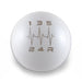 Billetworkz 5 Speed Weighted Shift Knob WRX - Heartbeat Engraving - BW-KNB-WRX5-HB5-GWHT-SP - Subimods.com