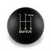 Billetworkz 5 Speed WRX Jail - Prison Weighted Stainless Steel Shift Knob Fits Most Subaru Models - BW-KNB-WRX5-WRX5JL-MBLK-SP - Subimods.com