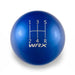 Billetworkz 5 Speed WRX Weighted Stainless Steel Shift Knob Fits Most Subaru Models - BW-KNB-WRX5-WRX5-CBLU-AP - Subimods.com