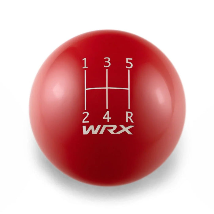Billetworkz 5 Speed WRX Weighted Stainless Steel Shift Knob Fits Most Subaru Models - BW-KNB-WRX5-WRX5-GRED-SP - Subimods.com