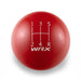 Billetworkz 5 Speed WRX Weighted Stainless Steel Shift Knob Fits Most Subaru Models - BW-KNB-WRX5-WRX5-GRED-SP - Subimods.com