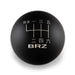 Billetworkz 6 Speed Japanese Engraving Weighted Shift Knob Fits Most Subaru BRZ / GR86 Models - BW-KNB-BRZ2-JPBRZ-MBLK-CK - Subimods.com