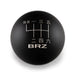 Billetworkz 6 Speed Japanese Engraving Weighted Shift Knob Fits Most Subaru BRZ / GR86 Models - BW-KNB-BRZ2-JPBRZ-MBLK-SP - Subimods.com