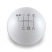 Billetworkz 6 Speed Japanese Weighted Shift Knob Fits Most Subaru BRZ / GR86 Models - Red - BW-KNB-BRZ2-JAP6-GWHT-CK - Subimods.com
