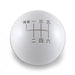 Billetworkz 6 Speed Japanese Weighted Shift Knob Fits Most Subaru BRZ / GR86 Models - Red - BW-KNB-BRZ2-JAP6-GWHT-SP - Subimods.com