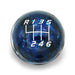 Billetworkz 6 Speed Velocity Cosmic Space Shift Knob Fits Most Subaru BRZ / GR86 Models - BW-KNB-BRZ2-VEL6-BC-SP - Subimods.com