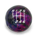 Billetworkz 6 Speed Velocity Cosmic Space Shift Knob Fits Most Subaru BRZ / GR86 Models - BW-KNB-BRZ2-VEL6-PC-AP - Subimods.com