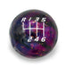 Billetworkz 6 Speed Velocity Cosmic Space Shift Knob Fits Most Subaru BRZ / GR86 Models - BW-KNB-BRZ2-VEL6-PC-SP - Subimods.com
