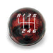 Billetworkz 6 Speed Velocity Cosmic Space Shift Knob Fits Most Subaru BRZ / GR86 Models - BW-KNB-BRZ2-VEL6-RC-SP - Subimods.com