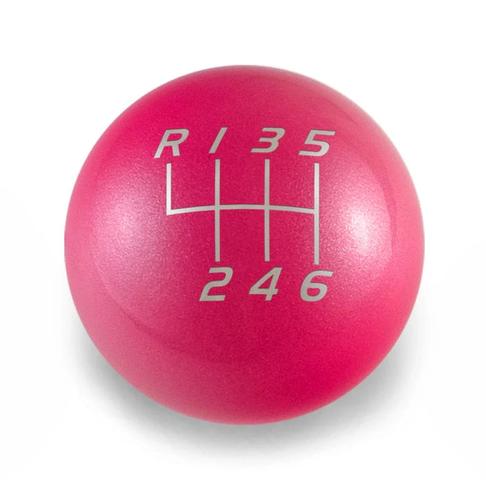 Billetworkz 6 Speed Velocity Engraving Weighted Shift Knob Fits Most Subaru BRZ / GR86 Models - Blue - BW-KNB-BRZ2-VEL6-CPNK-SP - Subimods.com