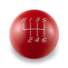 Billetworkz 6 Speed Velocity Engraving Weighted Shift Knob Fits Most Subaru BRZ / GR86 Models - Blue - BW-KNB-BRZ2-VEL6-GRED-SP - Subimods.com