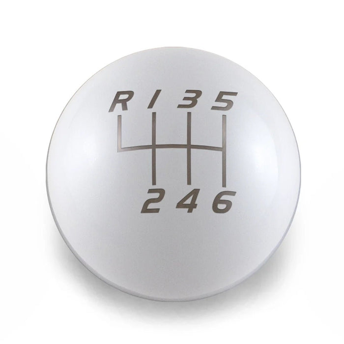Billetworkz 6 Speed Velocity Engraving Weighted Shift Knob Fits Most Subaru BRZ / GR86 Models - Blue - BW-KNB-BRZ2-VEL6-GWHT-SP - Subimods.com
