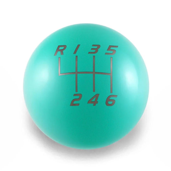 Billetworkz 6 Speed Velocity Engraving Weighted Shift Knob Fits Most Subaru BRZ / GR86 Models - Blue - BW-KNB-BRZ2-VEL6-HYTL-CK - Subimods.com