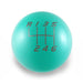 Billetworkz 6 Speed Velocity Engraving Weighted Shift Knob Fits Most Subaru BRZ / GR86 Models - Blue - BW-KNB-BRZ2-VEL6-HYTL-CK - Subimods.com