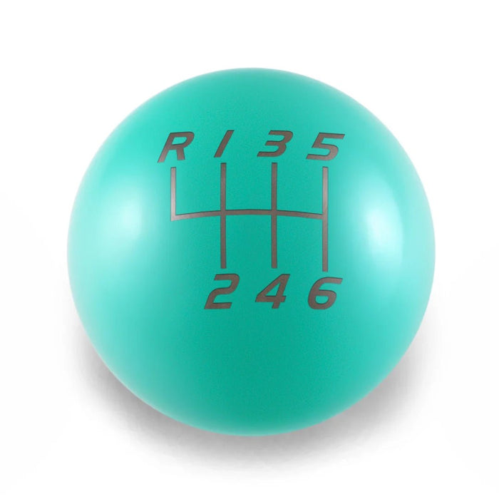 Billetworkz 6 Speed Velocity Engraving Weighted Shift Knob Fits Most Subaru BRZ / GR86 Models - Blue - BW-KNB-BRZ2-VEL6-HYTL-SP - Subimods.com