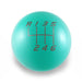 Billetworkz 6 Speed Velocity Engraving Weighted Shift Knob Fits Most Subaru BRZ / GR86 Models - Blue - BW-KNB-BRZ2-VEL6-HYTL-SP - Subimods.com