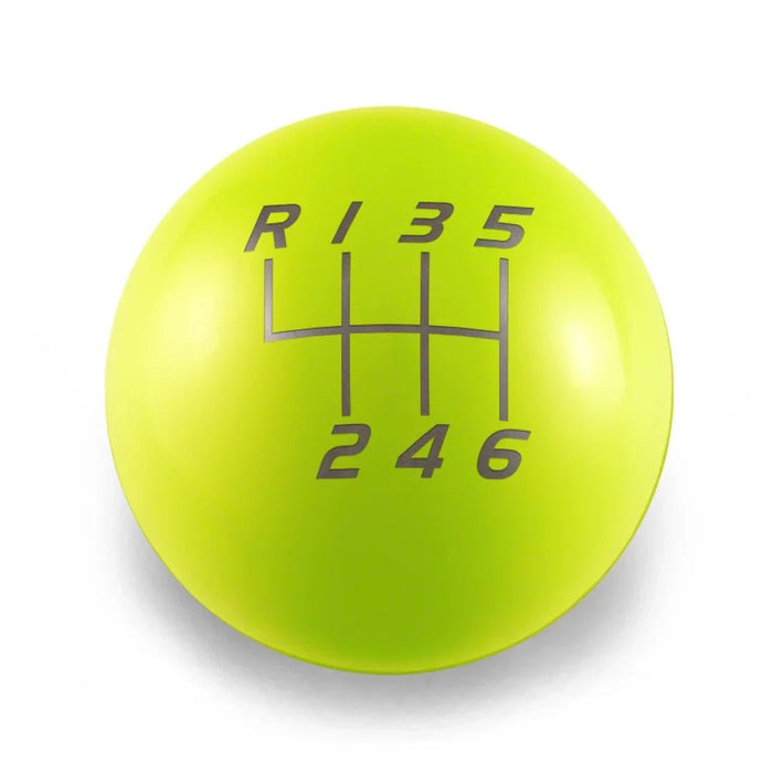 Billetworkz 6 Speed Velocity Engraving Weighted Shift Knob Fits Most Subaru BRZ / GR86 Models - Blue - BW-KNB-BRZ2-VEL6-NYEL-CK - Subimods.com