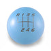 Billetworkz 6 Speed Velocity Engraving Weighted Shift Knob Fits Most Subaru BRZ / GR86 Models - Blue - BW-KNB-BRZ2-VEL6-PBLU-CK - Subimods.com