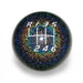 Billetworkz 6 Speed Velocity Engraving Weighted Shift Knob Fits Most Subaru BRZ / GR86 Models - Blue - BW-KNB-BRZ2-VEL6-RBSP-SP - Subimods.com