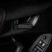 Billetworkz Alcantara Door Pull Strap Kit Pair Black w/ Hyper Blue Stitching 2008 - 2021 WRX / 2008 - 2021 STI / 2013 - 2021 BRZ / 2013 - 2017 Crosstrek / 2014 - 2018 Forester / 2012 - 2018 Impreza - BW - DPSK - SUB - GRVA - BLK - HYBL - 1 - Subimods.com