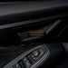 Billetworkz Alcantara Door Pull Strap Kit Pair Black w/ Orange Stitching 2022 - 2025 WRX / 2022 - 2025 BRZ / 2022 - 2025 GR86 / 2018 - 2025 Crosstrek / 2020 - 2025 Outback / 2020 - 2025 Legacy - BW-DPSK-SUB-VB-BLK-ORG-1 - Subimods.com