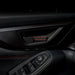 Billetworkz Alcantara Door Pull Strap Kit Pair Black w/ Red Stitching 2022 - 2025 WRX / 2022 - 2025 BRZ / 2022 - 2025 GR86 / 2018 - 2025 Crosstrek / 2020 - 2025 Outback / 2020 - 2025 Legacy - BW - DPSK - SUB - VB - BLK - RED - 1 - Subimods.com