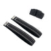 Billetworkz Alcantara Door Pull Strap Kit Pair Black w/ White Stitching 2008 - 2021 WRX / 2008 - 2021 STI / 2013 - 2021 BRZ / 2013 - 2017 Crosstrek / 2014 - 2018 Forester / 2012 - 2018 Impreza - BW - DPSK - SUB - GRVA - BLK - WHT - 1 - Subimods.com