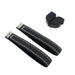 Billetworkz Alcantara Door Pull Strap Kit Pair Black w/ White Stitching 2022 - 2025 WRX / 2022 - 2025 BRZ / 2022 - 2025 GR86 / 2018 - 2025 Crosstrek / 2020 - 2025 Outback / 2020 - 2025 Legacy - BW - DPSK - SUB - VB - BLK - WHT - 1 - Subimods.com