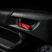 Billetworkz Alcantara Door Pull Strap Kit Pair Red w/ Black Stitching 2008 - 2021 WRX / 2008 - 2021 STI / 2013 - 2021 BRZ / 2013 - 2017 Crosstrek / 2014 - 2018 Forester / 2012 - 2018 Impreza - BW - DPSK - SUB - GRVA - RED - BLK - 1 - Subimods.com