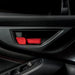 Billetworkz Alcantara Door Pull Strap Kit Pair Red w/ Black Stitching 2022 - 2025 WRX / 2022 - 2025 BRZ / 2022 - 2025 GR86 / 2018 - 2025 Crosstrek / 2020 - 2025 Outback / 2020 - 2025 Legacy - BW - DPSK - SUB - VB - RED - BLK - 1 - Subimods.com
