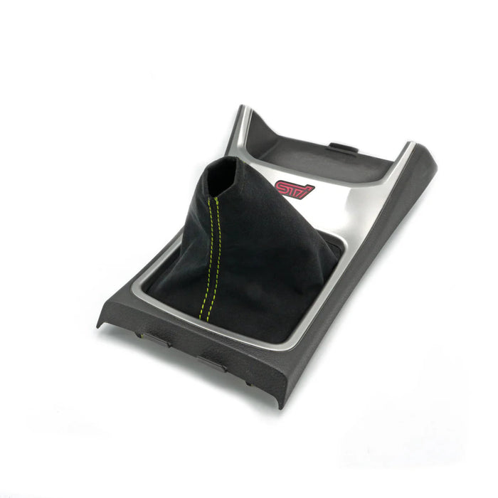 Billetworkz Alcantara Premium Shift Boot 2008 - 2014 STI - BW - SBA - SUB - STIGR - BLK - NYEL - Subimods.com