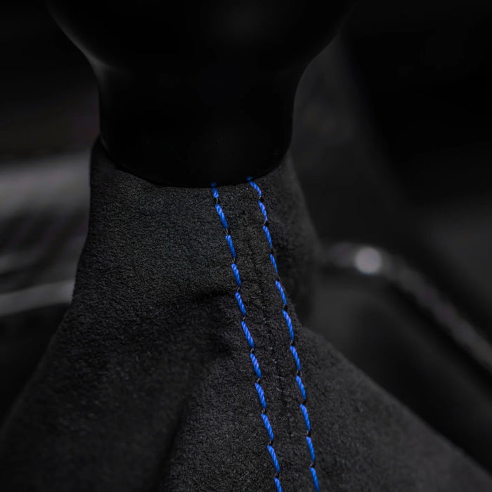 Billetworkz Alcantara Premium Shift Boot 2008 - 2014 WRX - BW - SBA - SUB - WRXGR - BLK - BLU - Subimods.com
