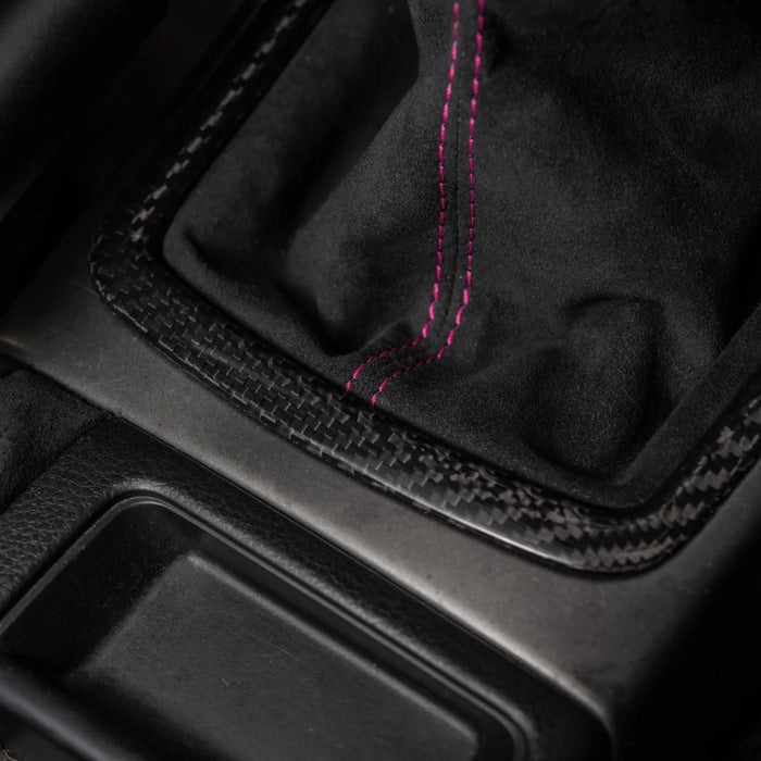 Billetworkz Alcantara Premium Shift Boot 2008 - 2014 WRX - BW - SBA - SUB - WRXGR - BLK - RED - Subimods.com