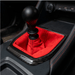 Billetworkz Alcantara Premium Shift Boot 2015 - 2021 WRX - BW - SBA - SUB - WRXVA - RED - BLK - Subimods.com