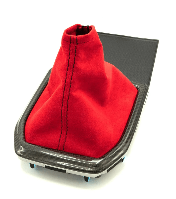 限定Abu GarciaＬＴＺ7右 ＺＰＩＢＦＣ９３０ＰＲＯＨＢＦレッドイマカツ Billetworkz Alcantara Premium Shift Boot for WRX 2022-2024