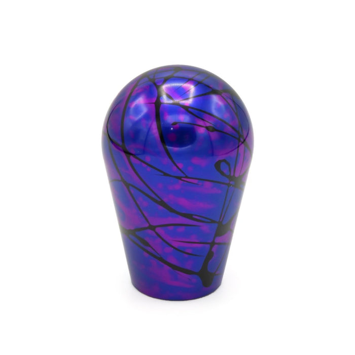 Billetworkz Aluminum Shift Knob Fits Most Subaru BRZ / Toyota GR86 Models - Nebula w/ Black Splash - BW-KNB-BRZ2-NO-NEBBS-SP - Subimods.com
