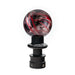 Billetworkz Automatic Shifter Black Smoke w/ Red Splash Fits Most Subaru CVT Models - BW-KNB-SUBAU-NO-BSRS-SP-PU2-WB-BLK - Subimods.com